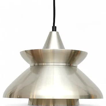 Scandinavian lamp in a champagne gold shade, 1970s