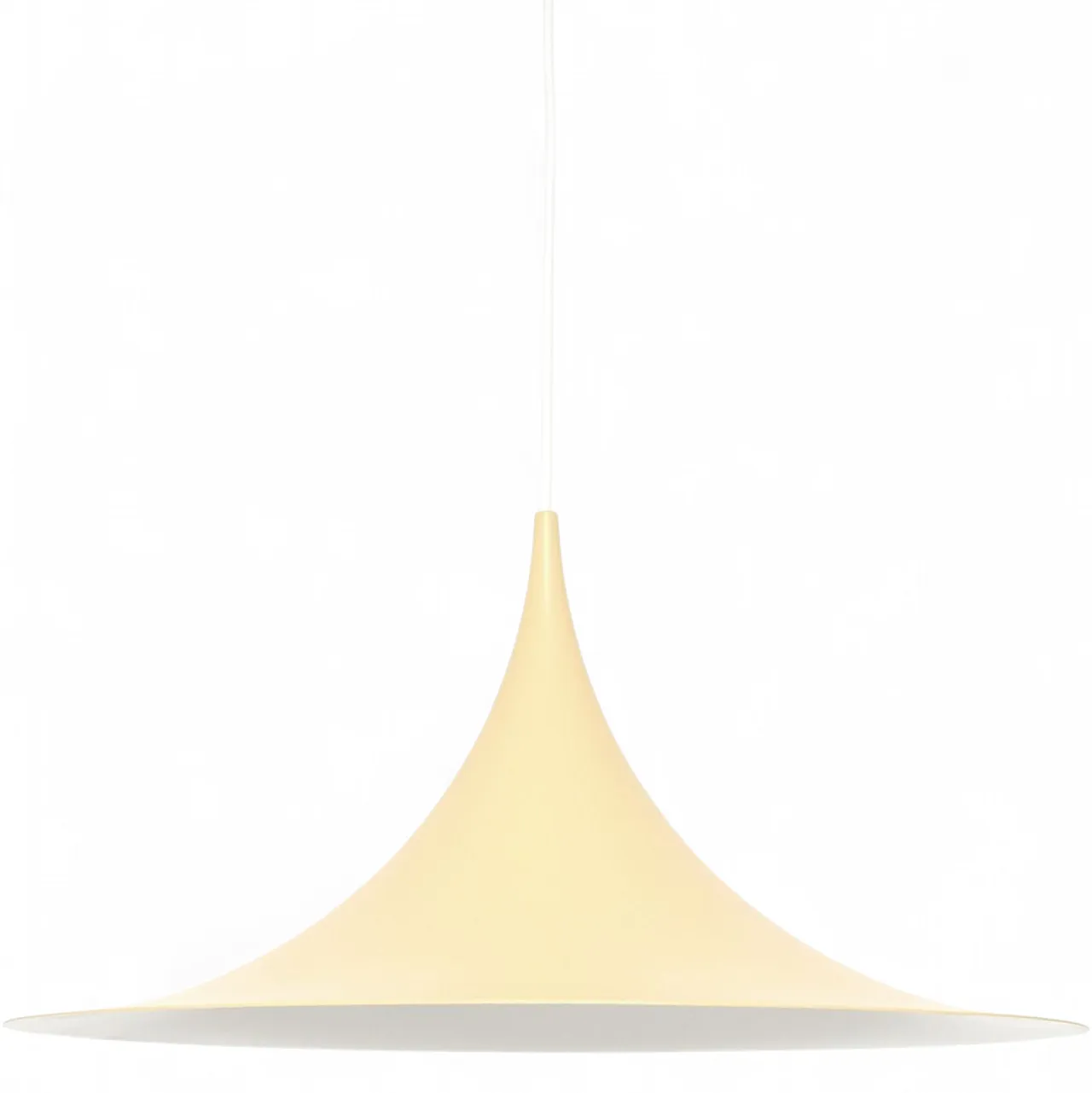 Vanilla Semi lamp by Bonderup Thorup, Denmark 1968 7