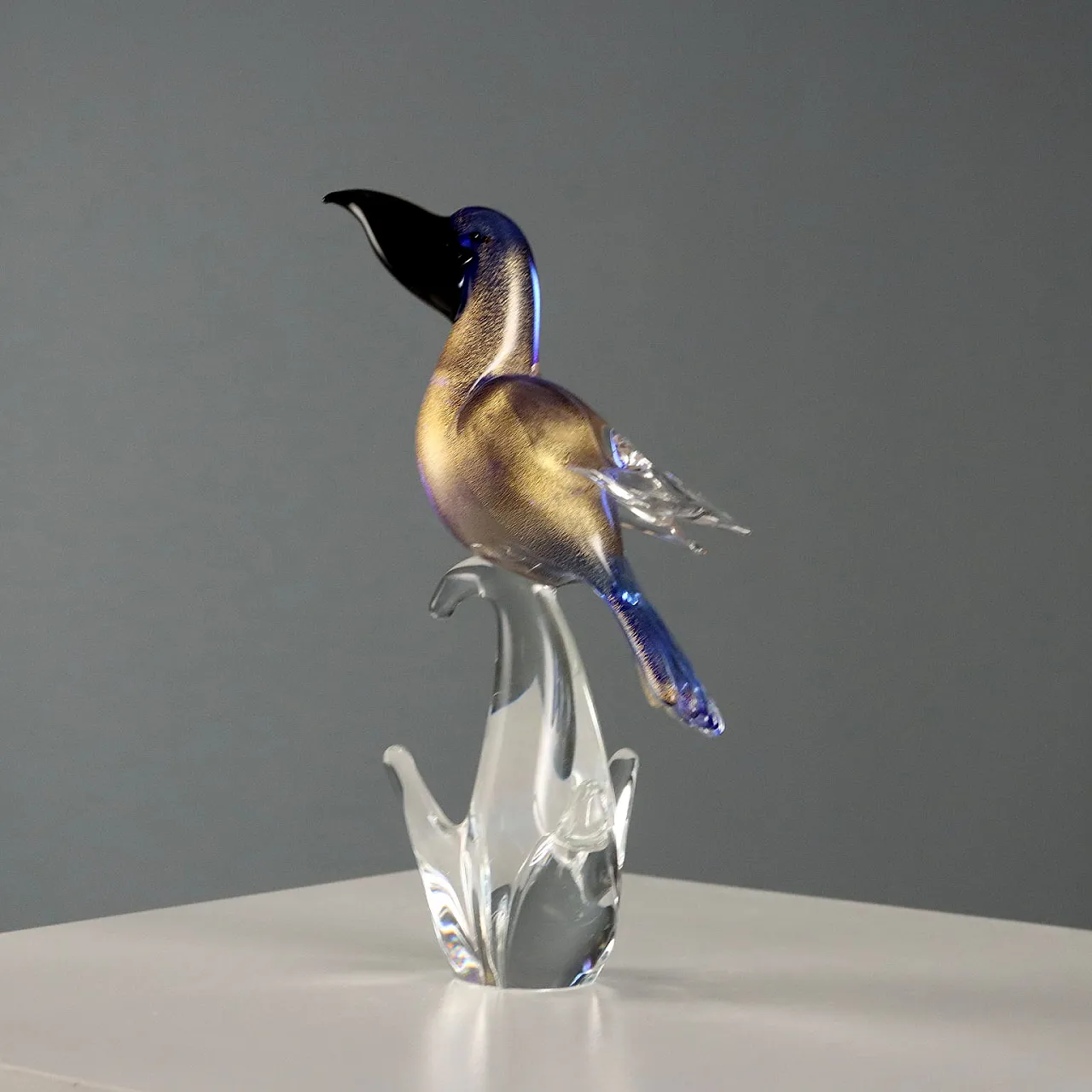 Bird in Murano glass, 20th century 6