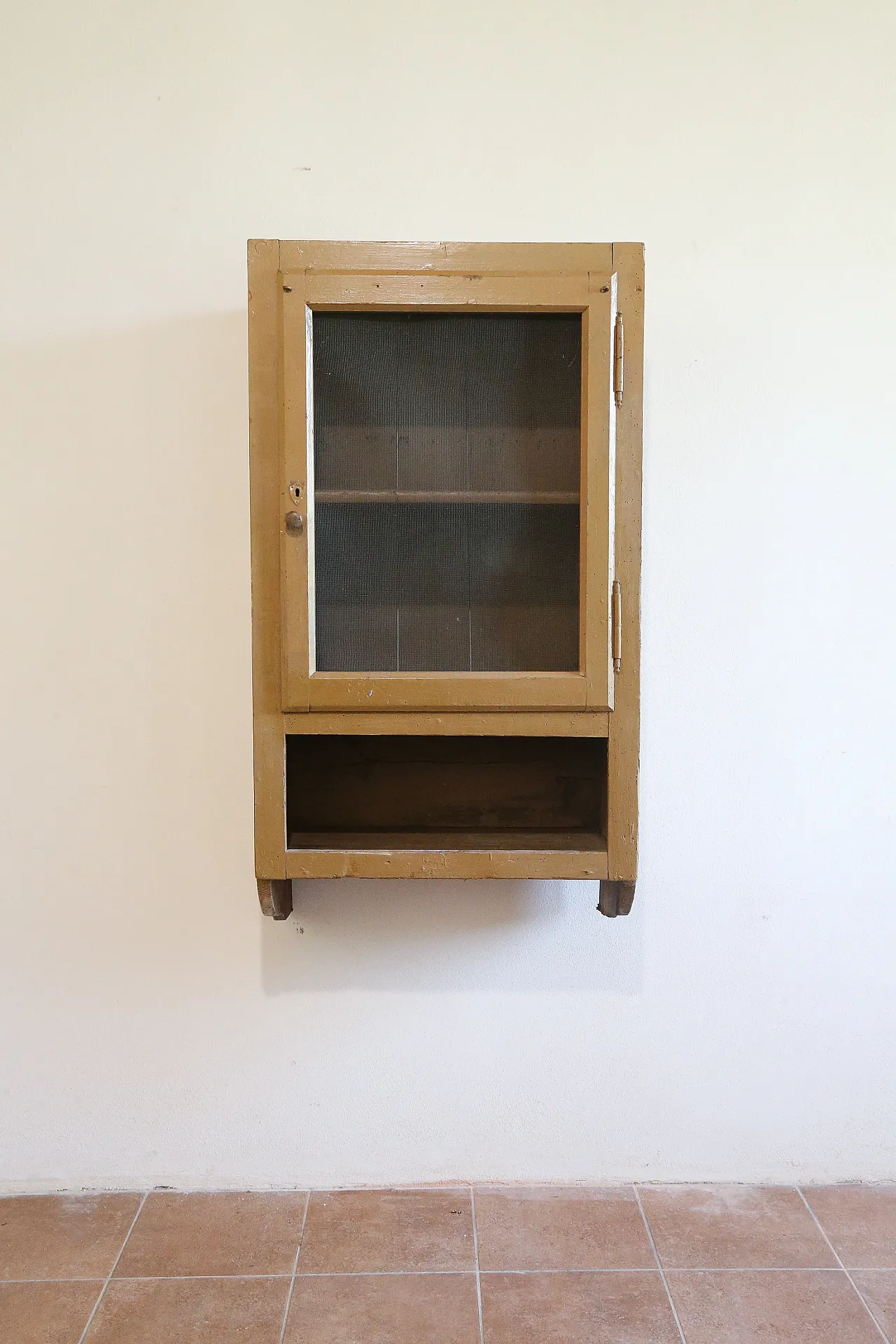 Moscarola mobile frigo pensile cucina moscaiola, anni '20 5