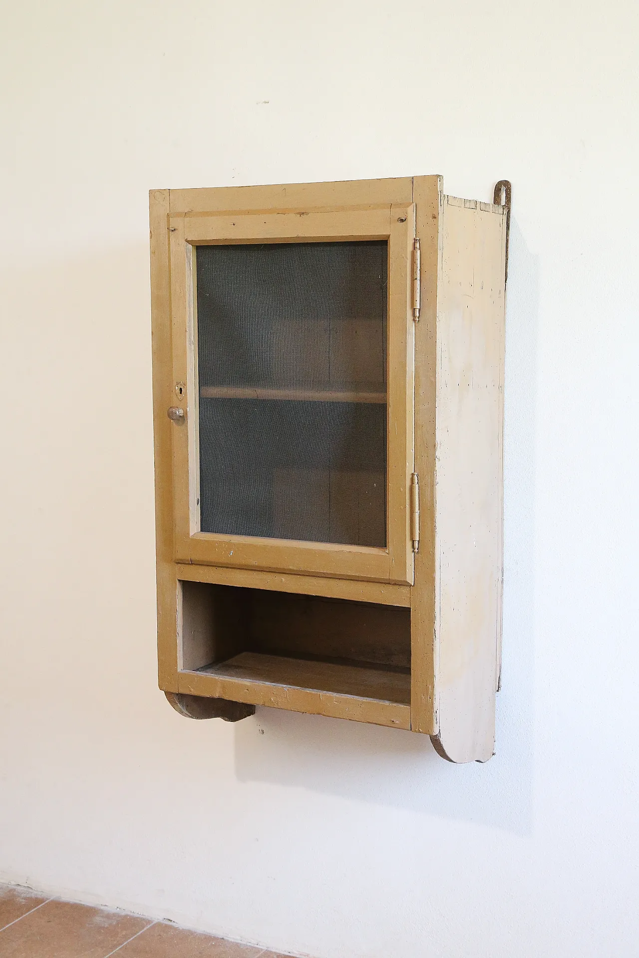 Moscarola mobile frigo pensile cucina moscaiola, anni '20 7