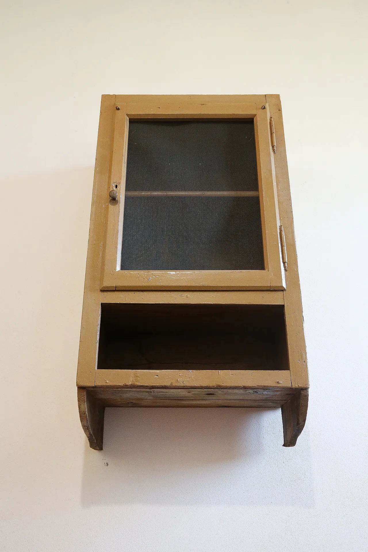 Moscarola mobile frigo pensile cucina moscaiola, anni '20 8