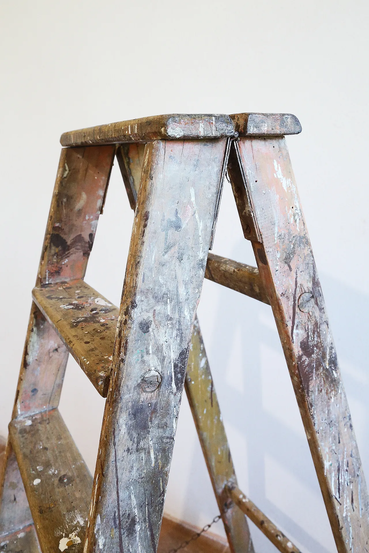 Scala legno massello arredo industrial chic, anni '20 9