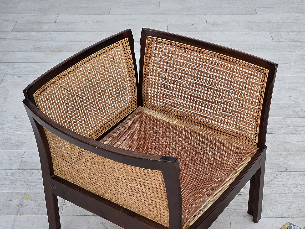 Anni '70, design danese di Illum Wikkelsø, poltrona modello "Plexus". 8
