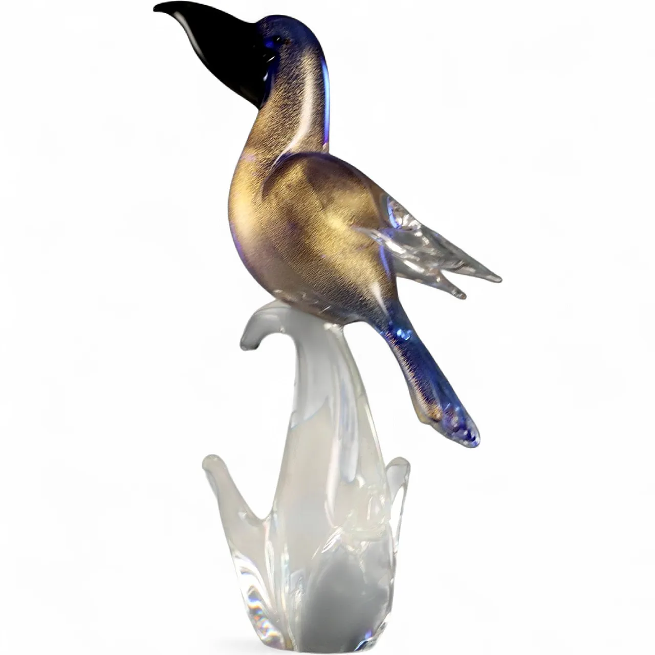 Bird in Murano glass, 20th century 9