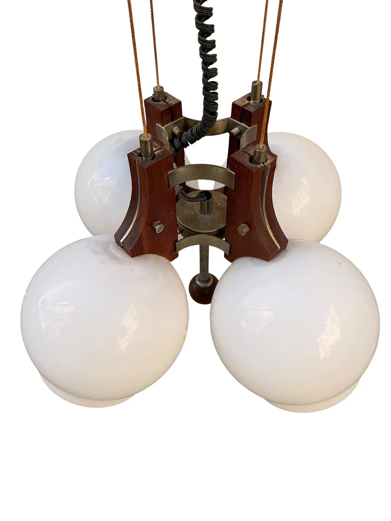 Counterweight chandelier, 1960s 3