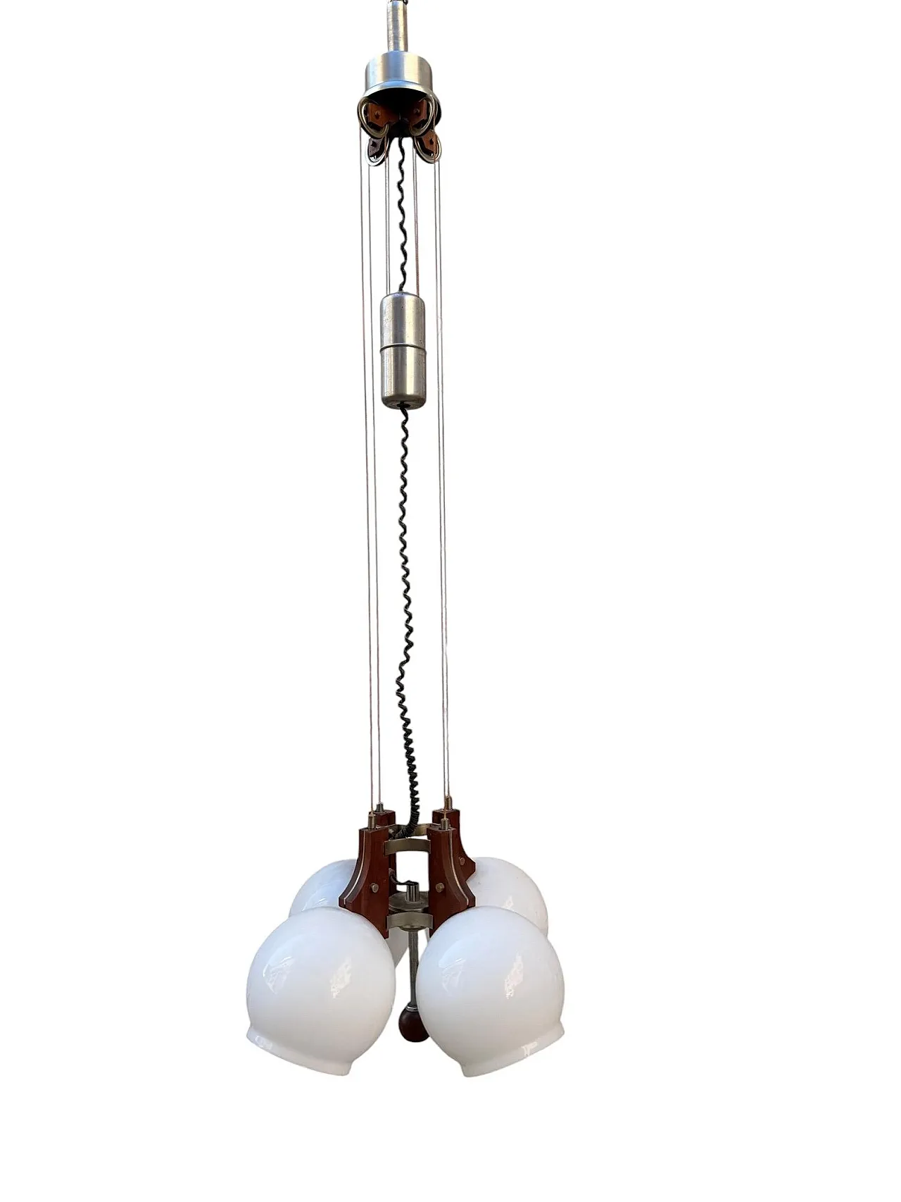 Counterweight chandelier, 1960s 15