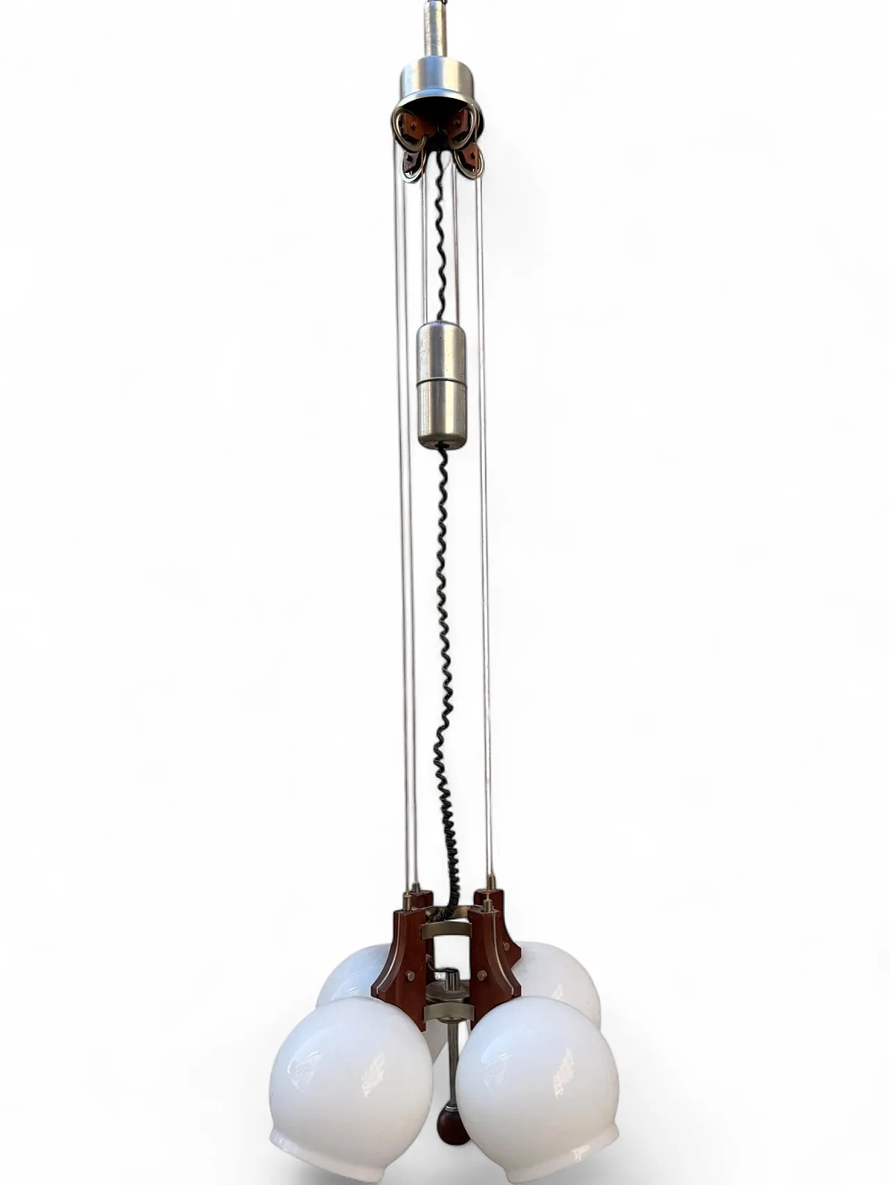 Counterweight chandelier, 1960s 25