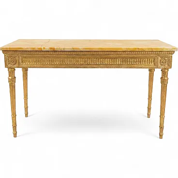 Consolle con piano in marmo, '700