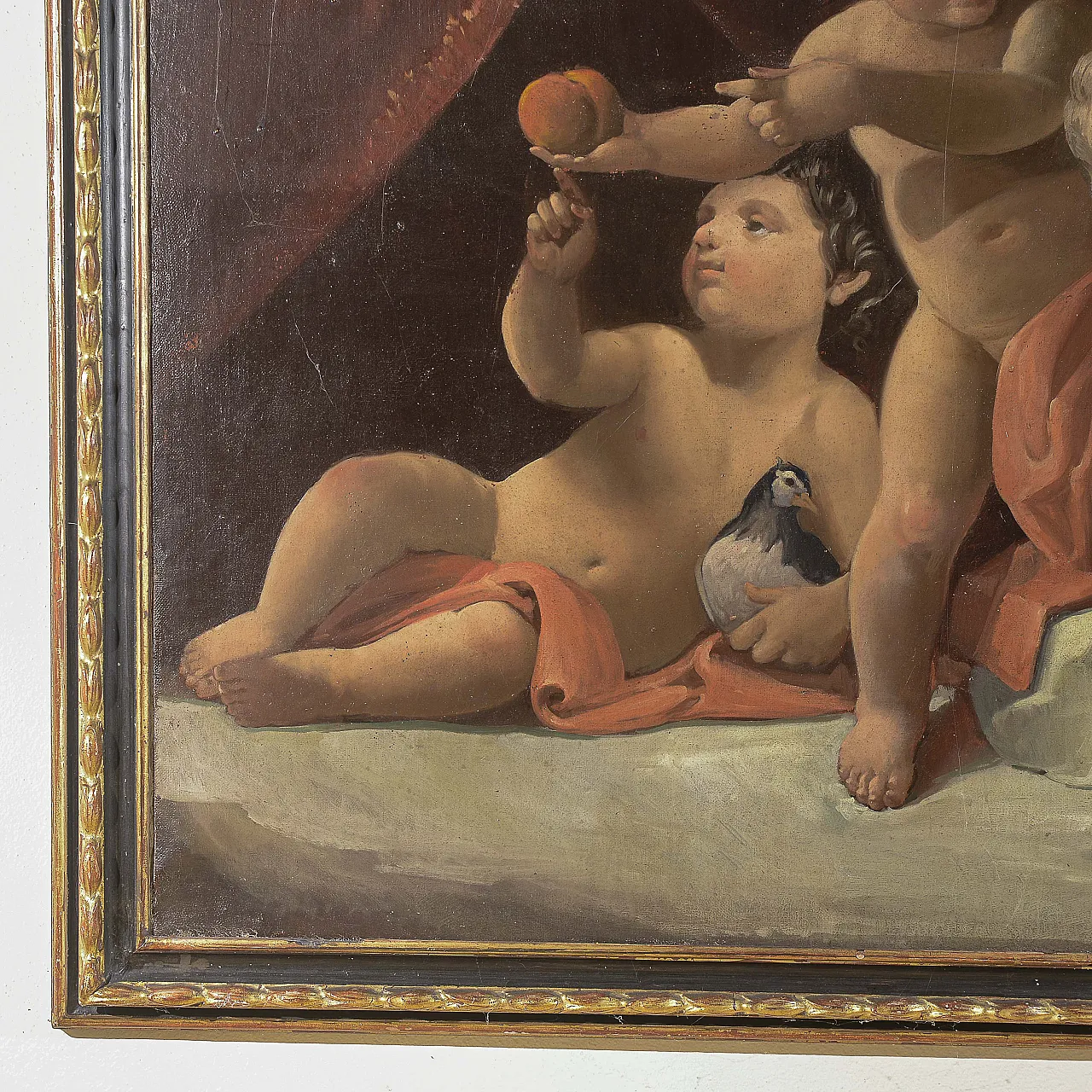 Putti danzanti, olio su tela, '800 3