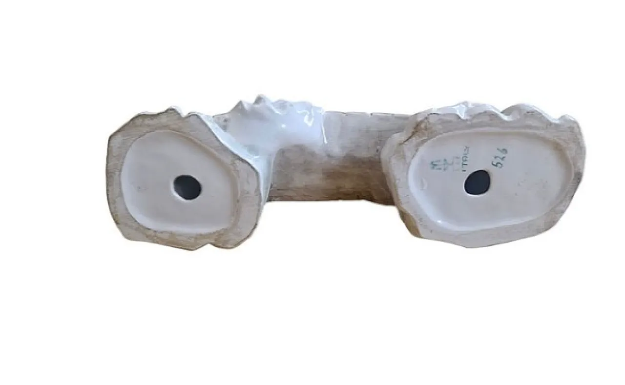 Washerwoman, glazed ceramic sculpture, 20th century 5