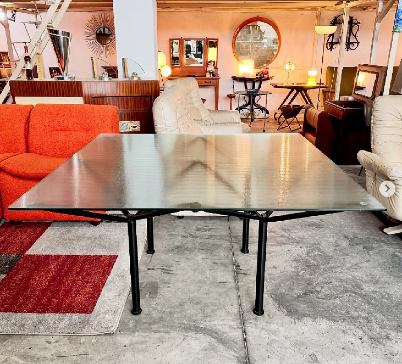 Tavolo Ponte d’Acqua di L.De Lorenzi e S.Stefani per Pallucco, anni 80 1