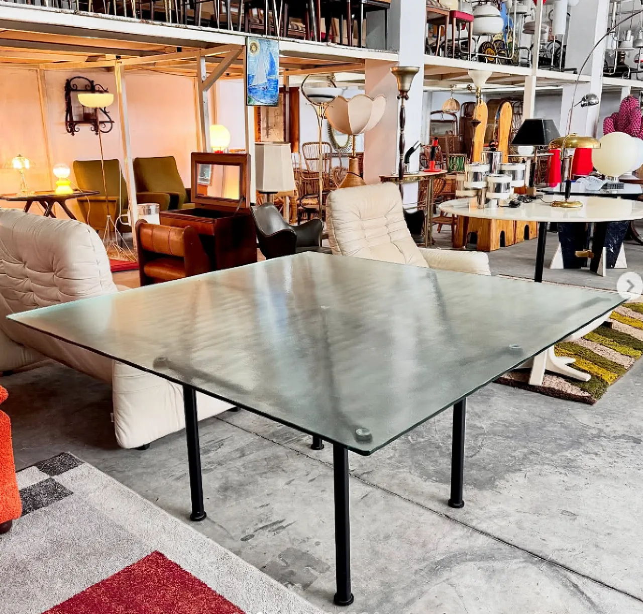 Tavolo Ponte d’Acqua di L.De Lorenzi e S.Stefani per Pallucco, anni 80 3