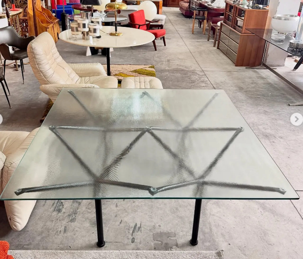 Tavolo Ponte d’Acqua di L.De Lorenzi e S.Stefani per Pallucco, anni 80 8