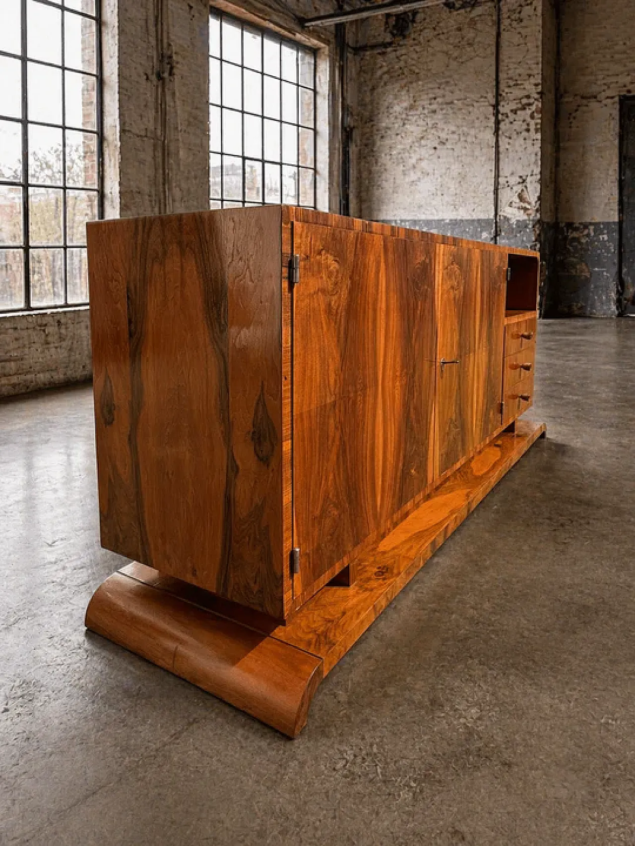 Credenza in noce, inizio '900 2
