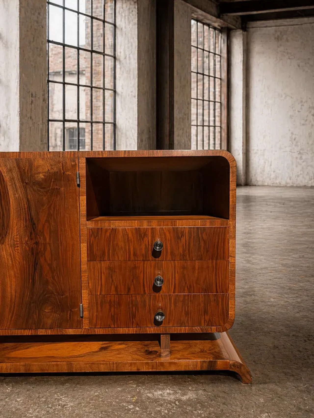 Credenza in noce, inizio '900 4