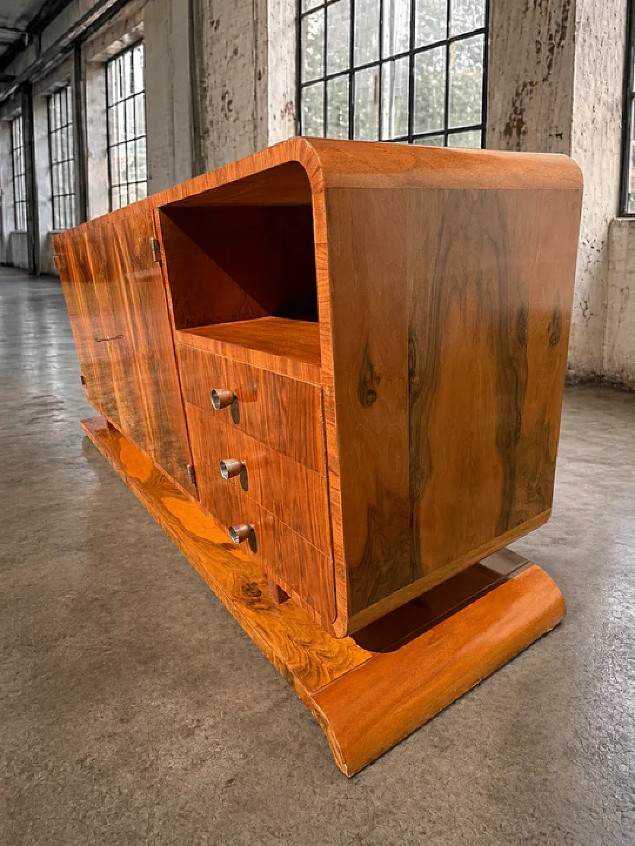 Credenza in noce, inizio '900 5