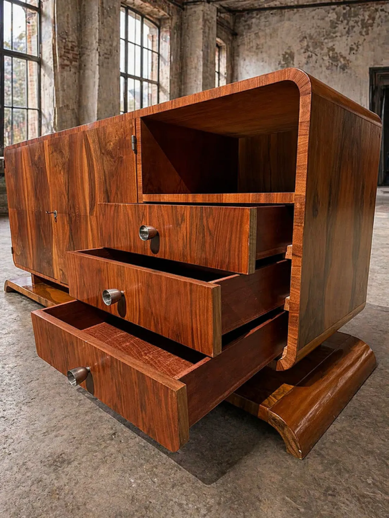 Credenza in noce, inizio '900 6