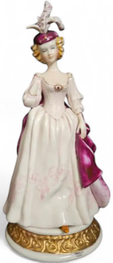 Glazed ceramic sculpture, 20th century