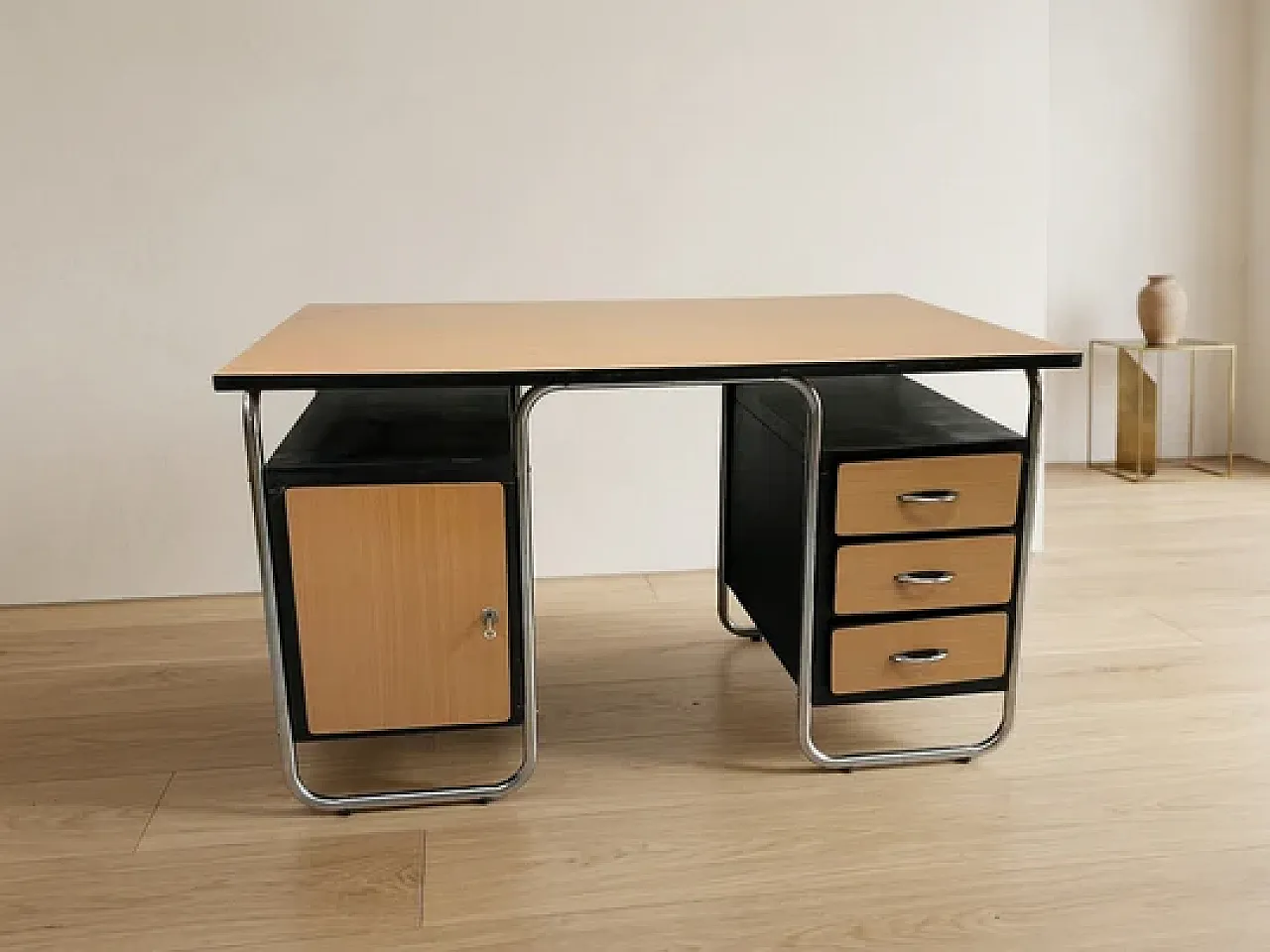 Scrivania in stile Bauhaus, Torck, anni '50 4