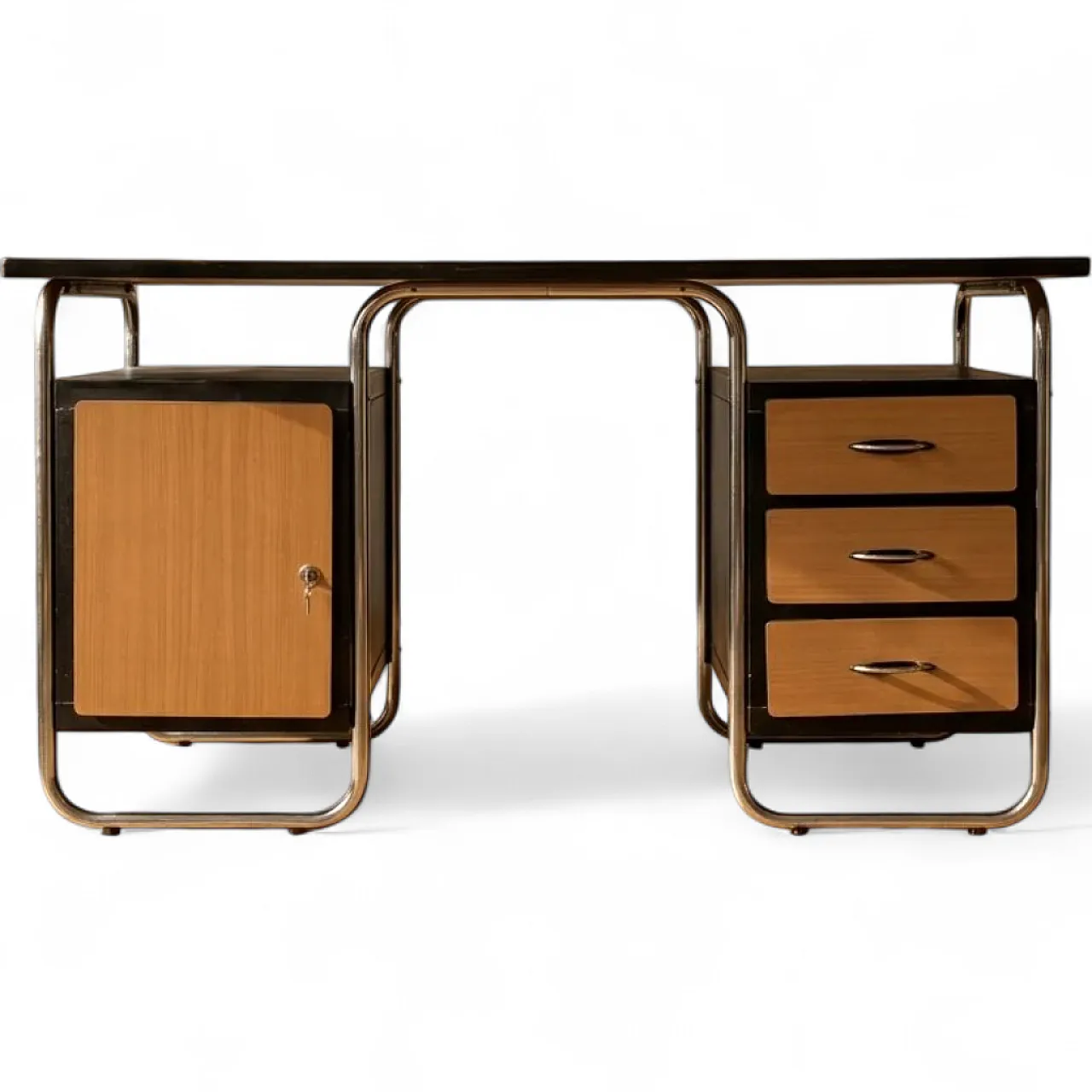 Scrivania in stile Bauhaus, Torck, anni '50 14