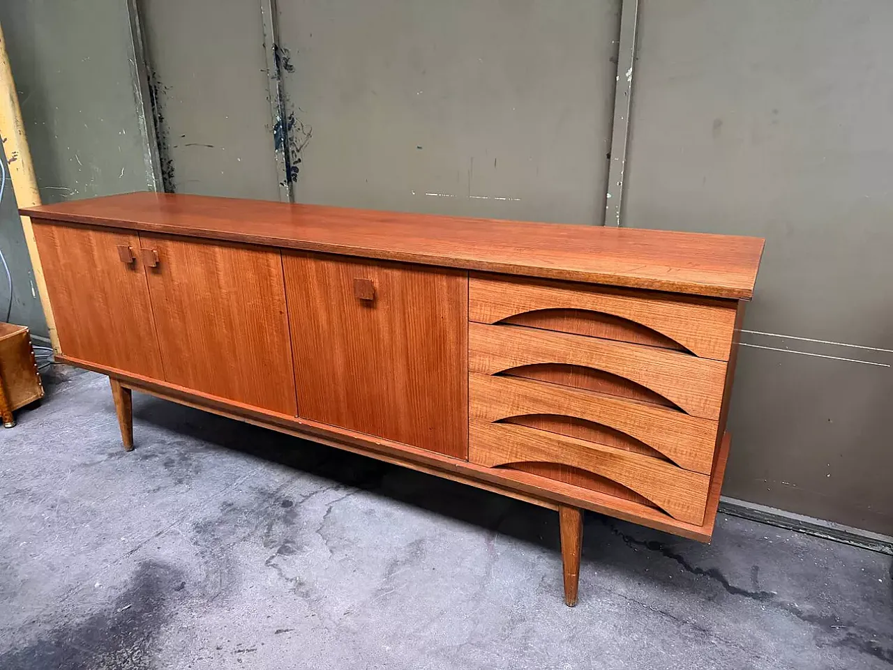 Credenza scandinava in teak, '900 3