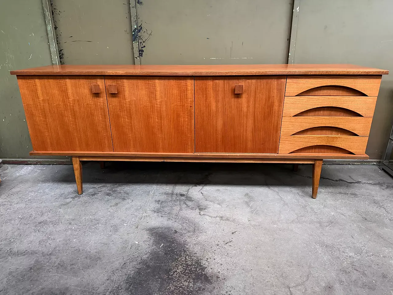 Credenza scandinava in teak, '900 7