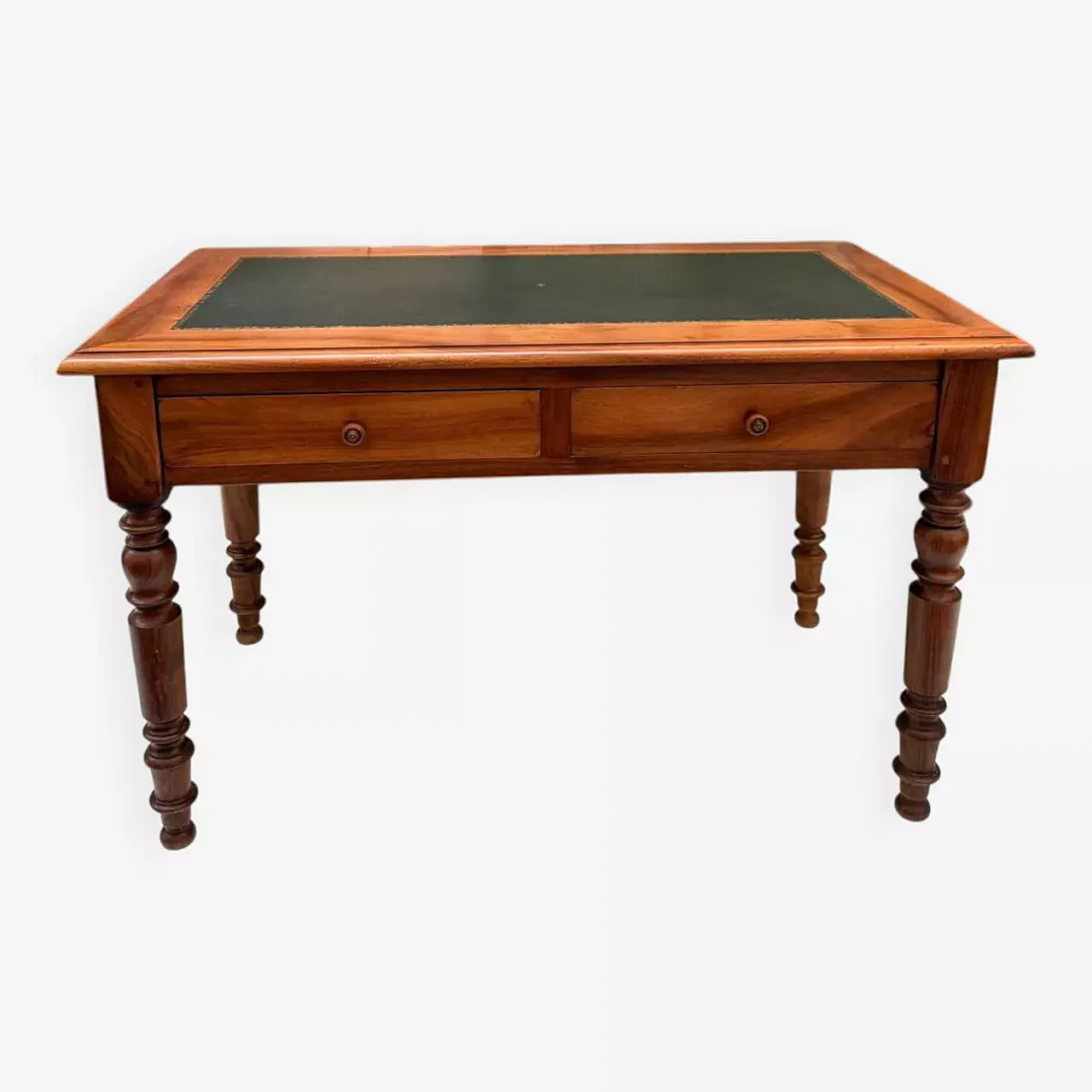 Scrivania Luigi Filippo in legno, '800 1