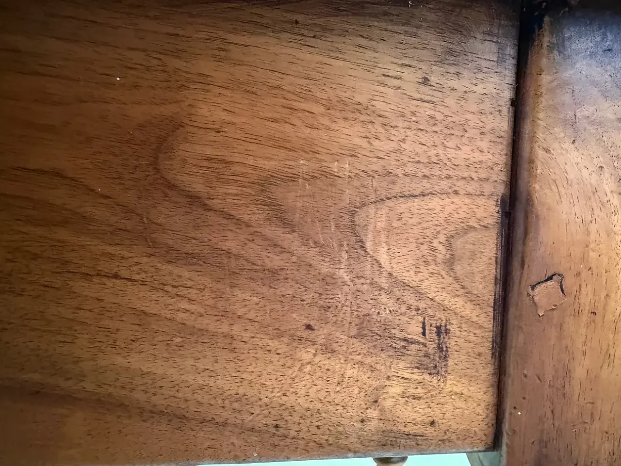 Scrivania Luigi Filippo in legno, '800 9