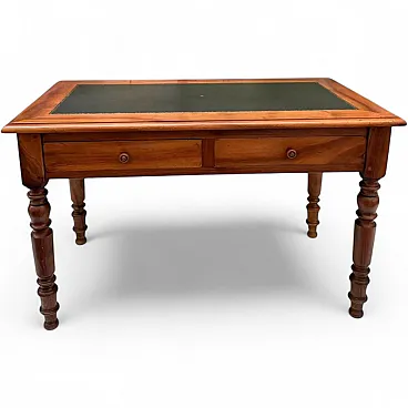 Scrivania Luigi Filippo in legno, '800