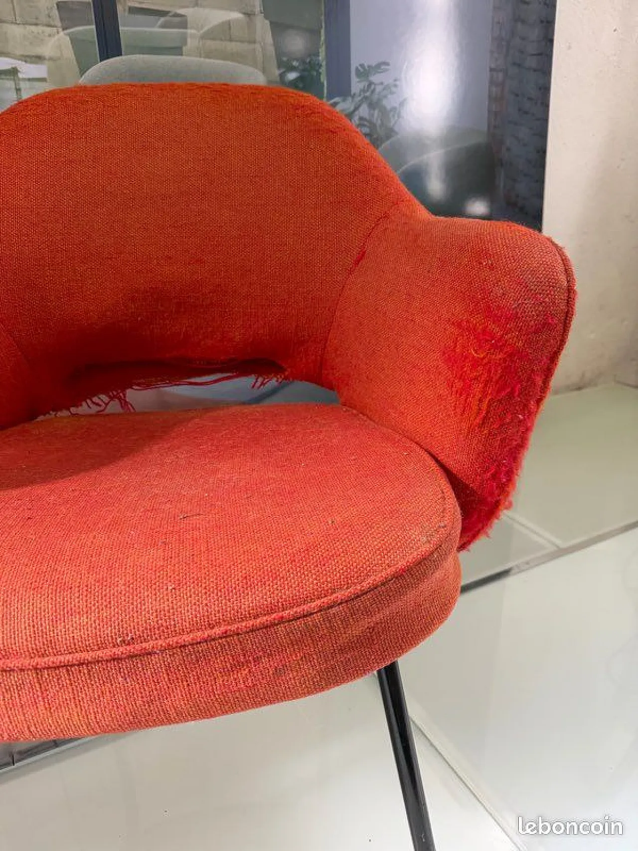 Coppia di sedie da conferenza Knoll, anni '70 4