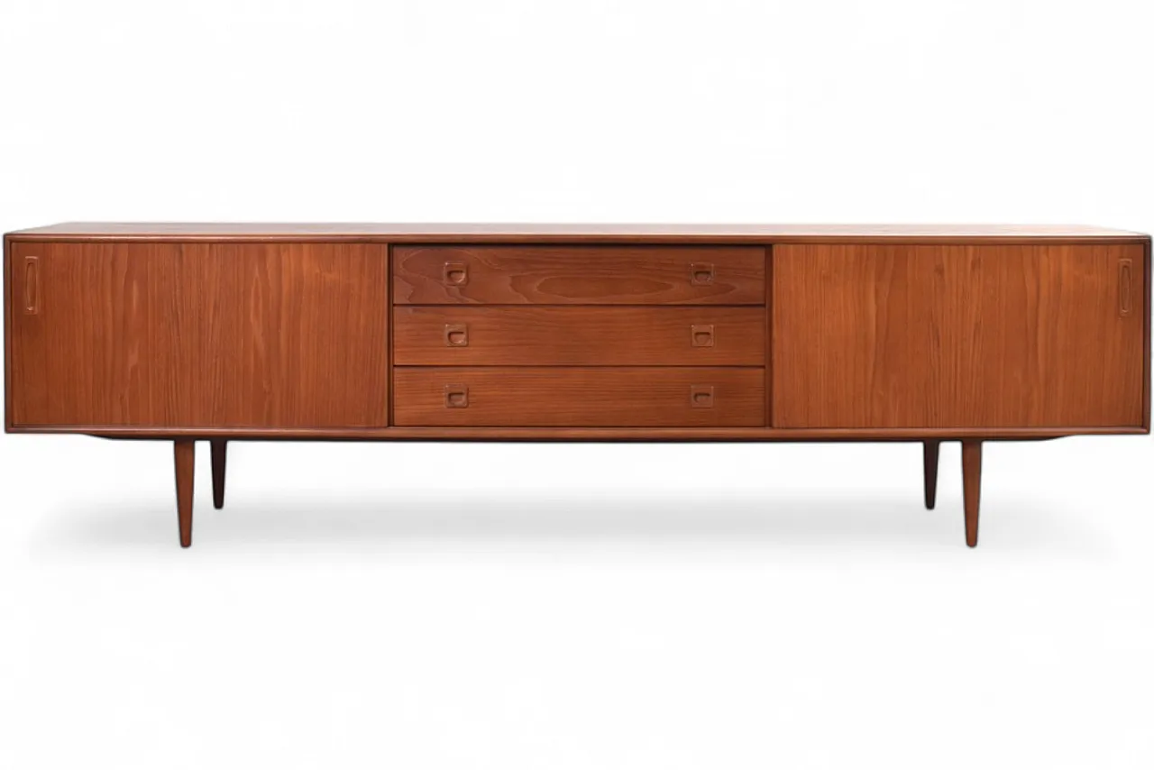 Mid-Century Danish Teak Sideboard, 1960s. 18
