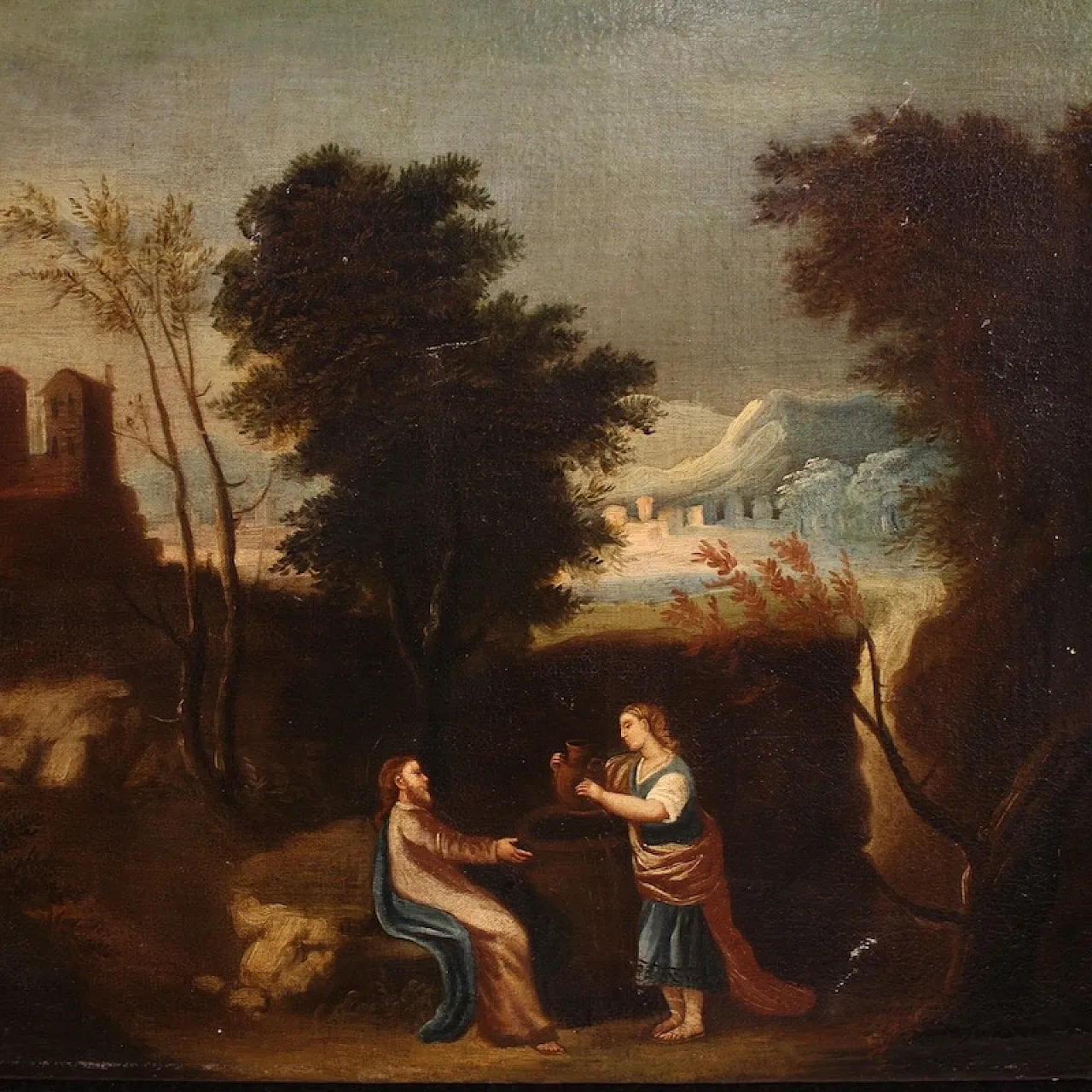 Gesù e la samaritana al pozzo, '600 1