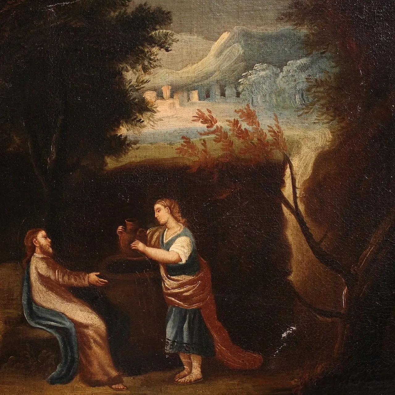 Gesù e la samaritana al pozzo, '600 12