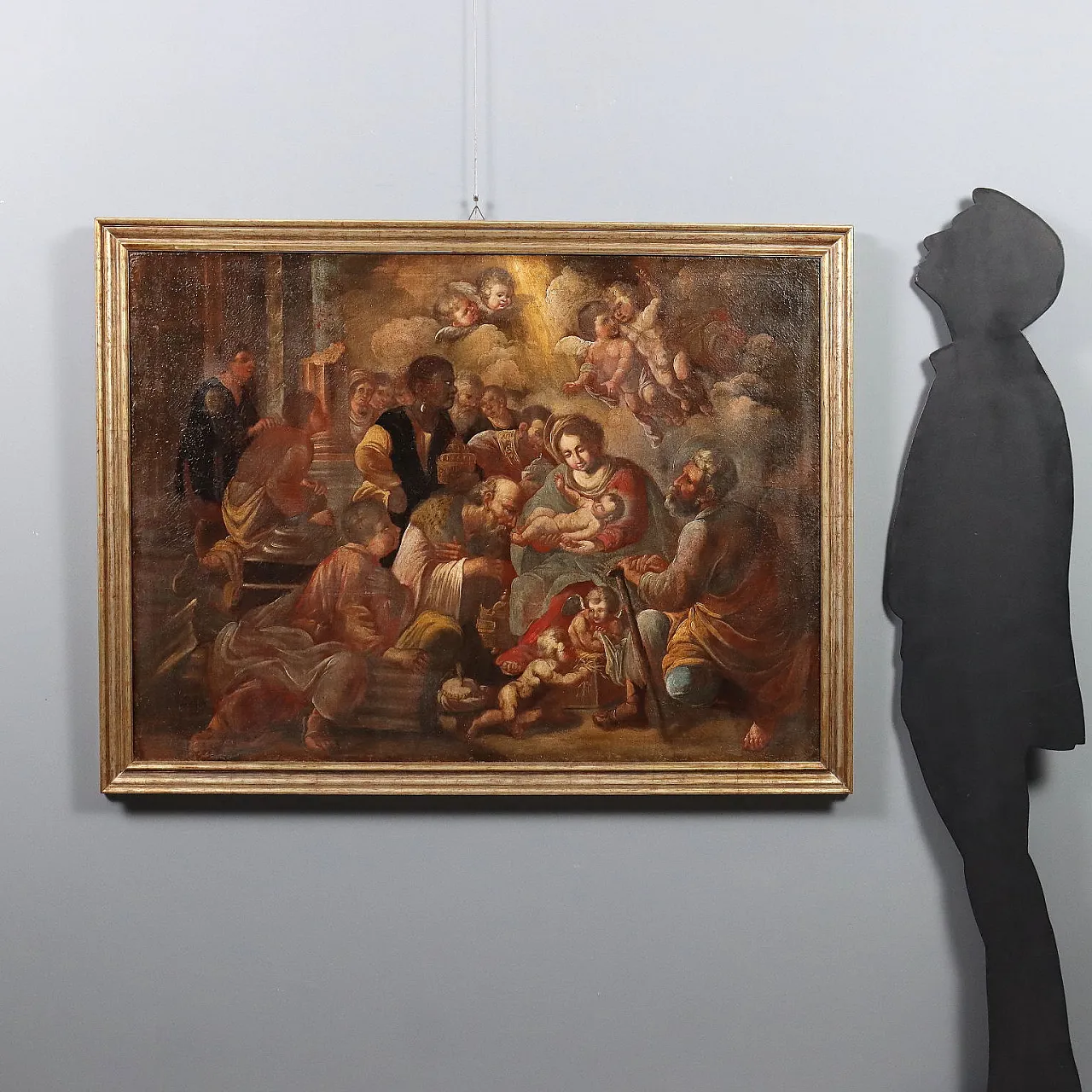 Adorazione dei Magi, olio su tela, '600 2