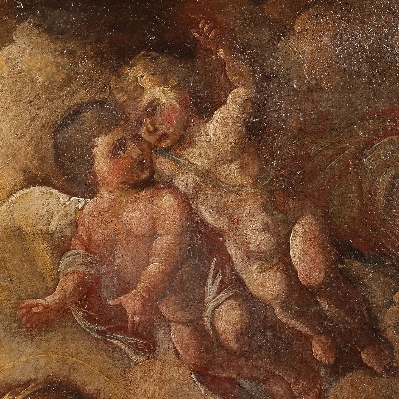 Adorazione dei Magi, olio su tela, '600 7