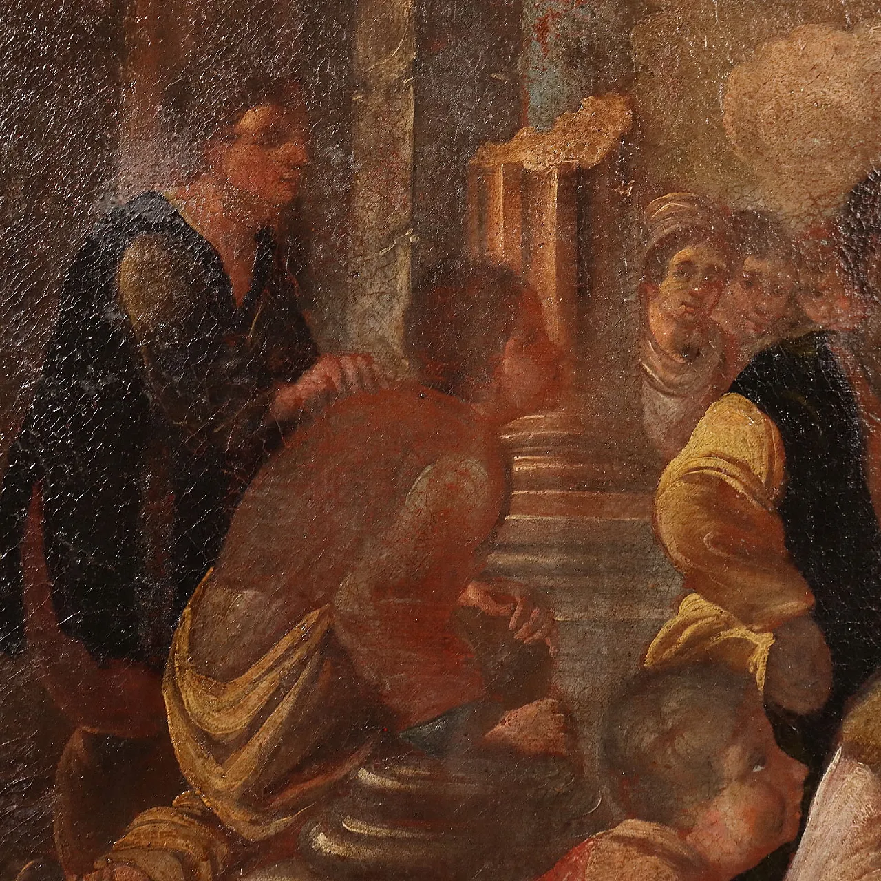 Adorazione dei Magi, olio su tela, '600 9