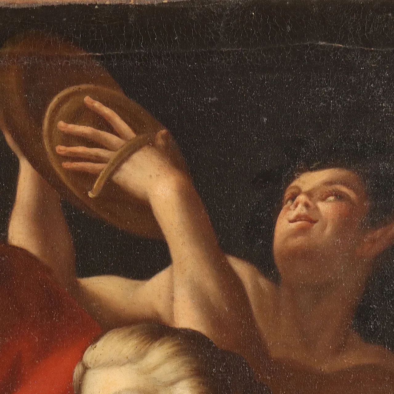 L'Infanzia di Giove, olio su tela, '700 6