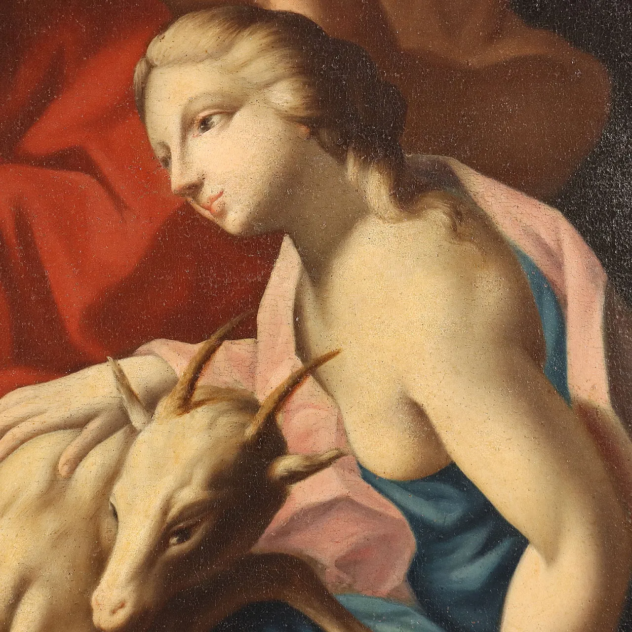 L'Infanzia di Giove, olio su tela, '700 7