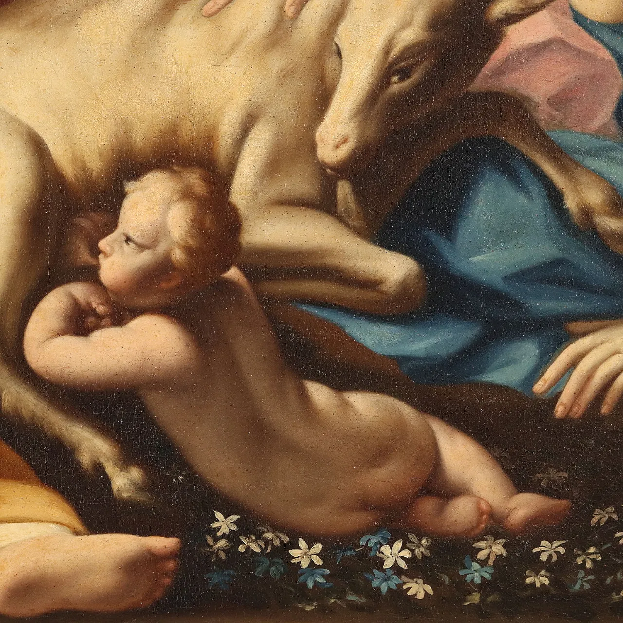 L'Infanzia di Giove, olio su tela, '700 8