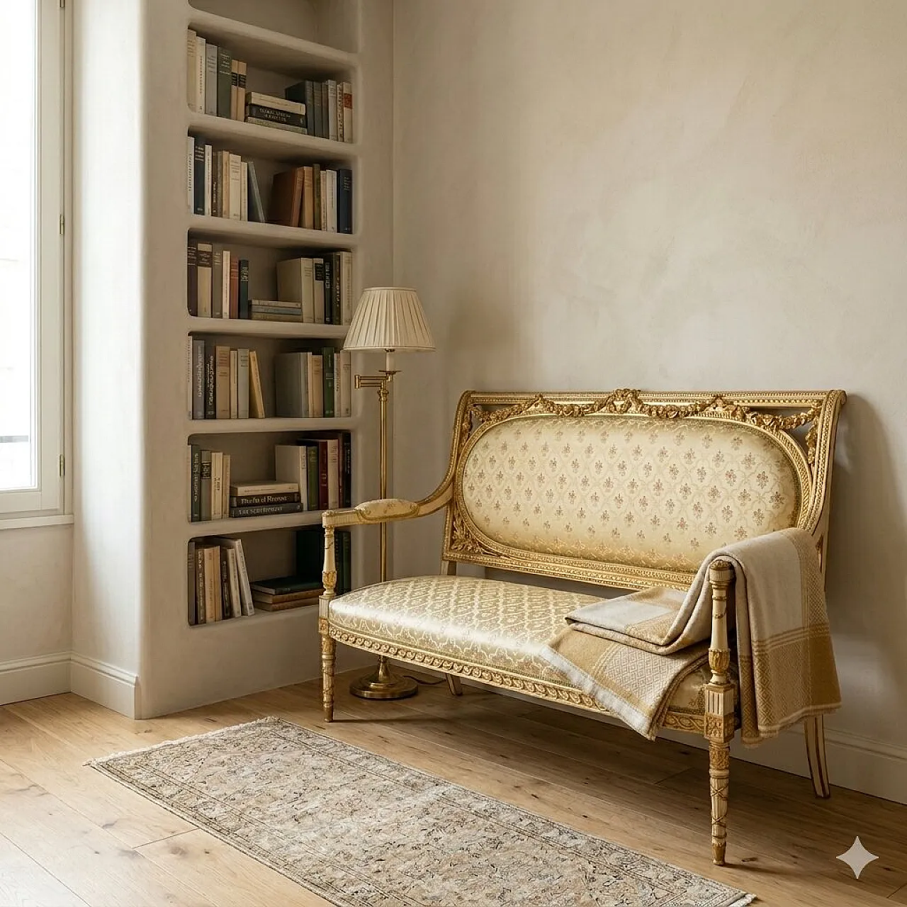 Neoclassical style sofa, 19th century 2