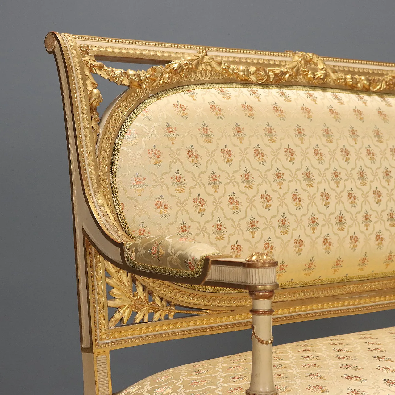 Neoclassical style sofa, 19th century 4