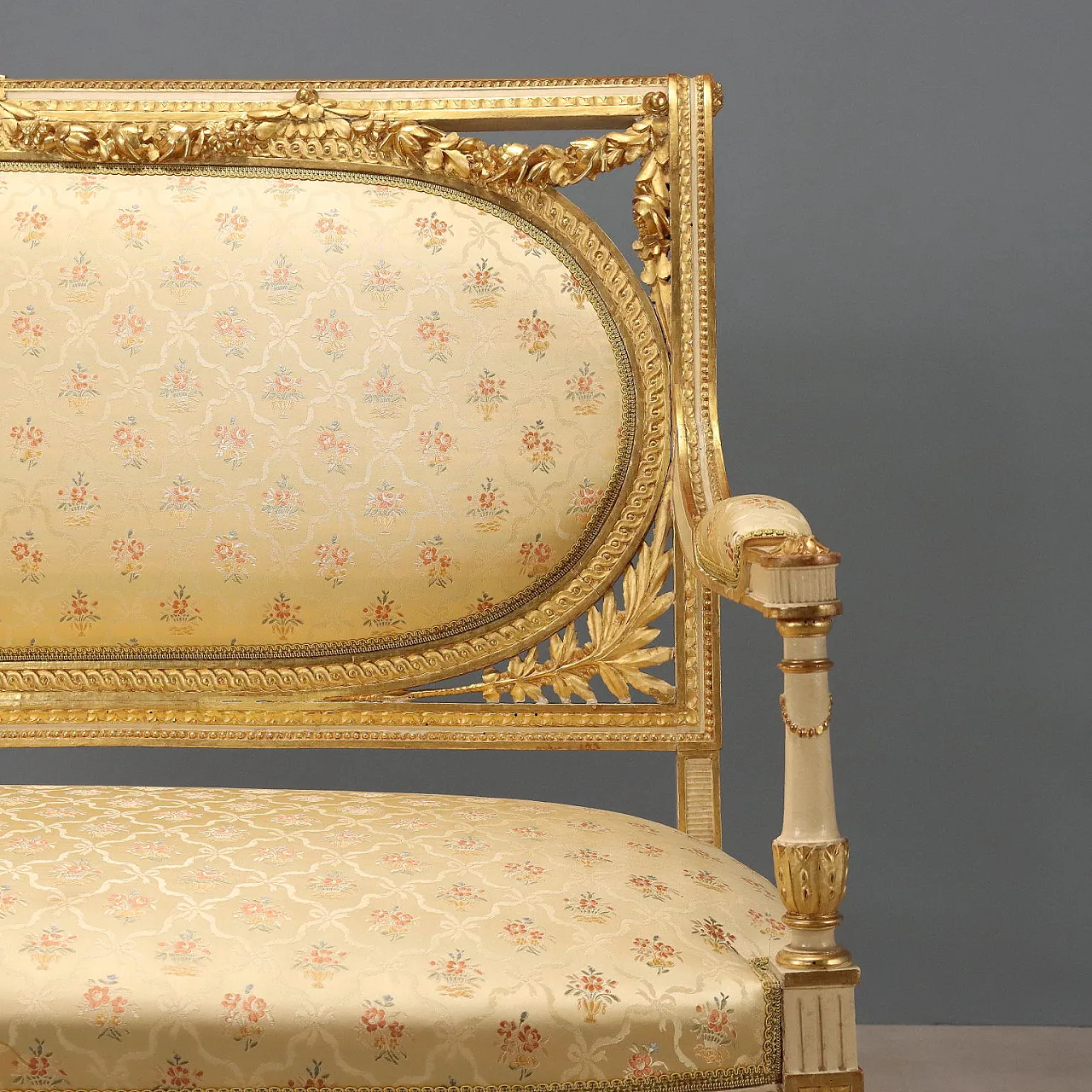 Neoclassical style sofa, 19th century 6