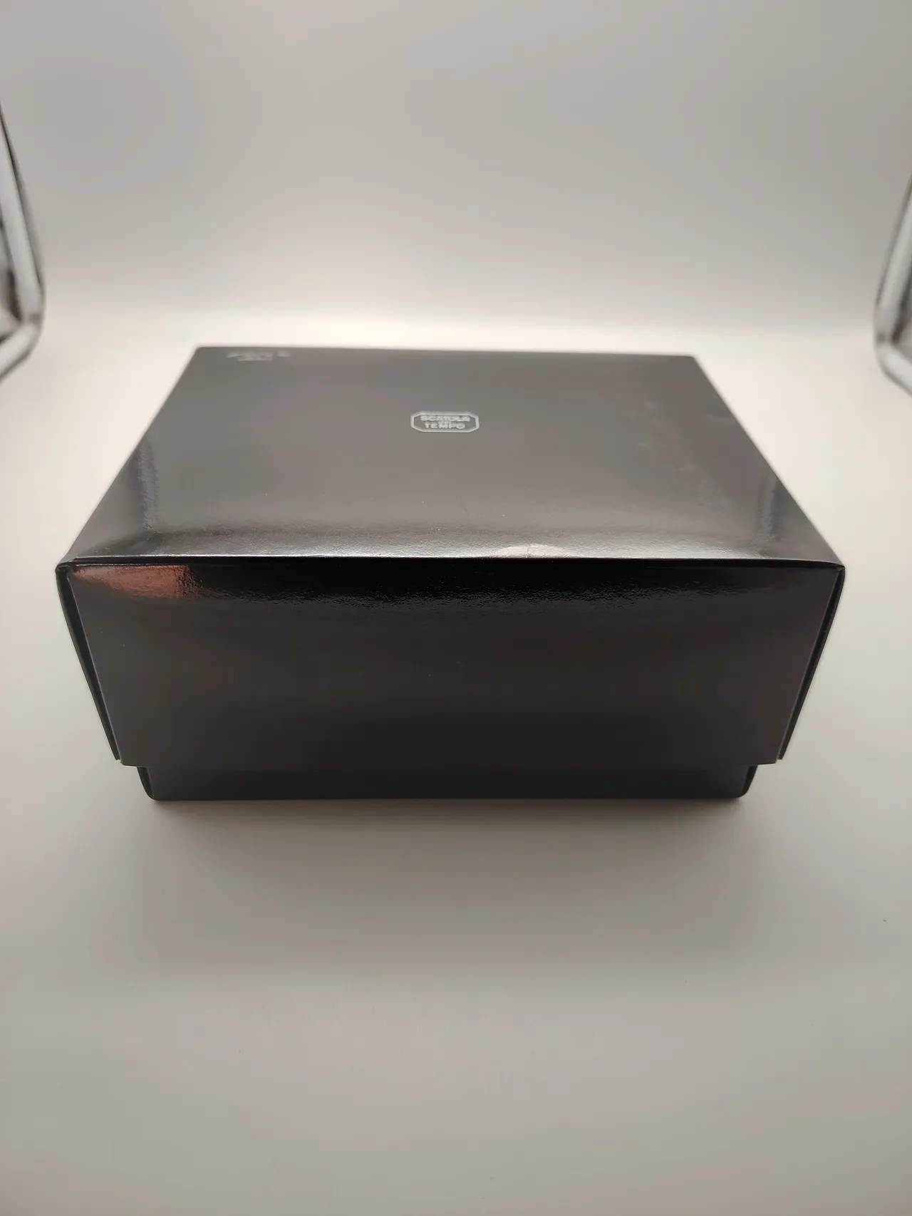Leather time box for luxury watches, 90s 1