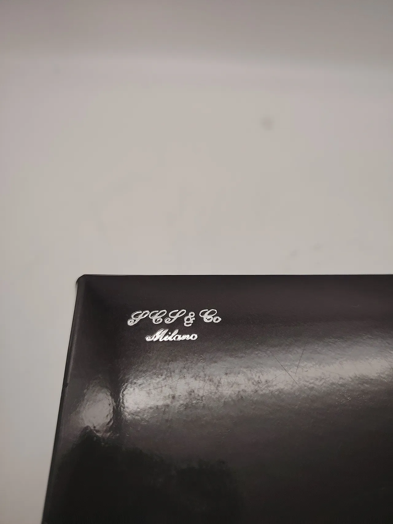 Leather time box for luxury watches, 90s 2