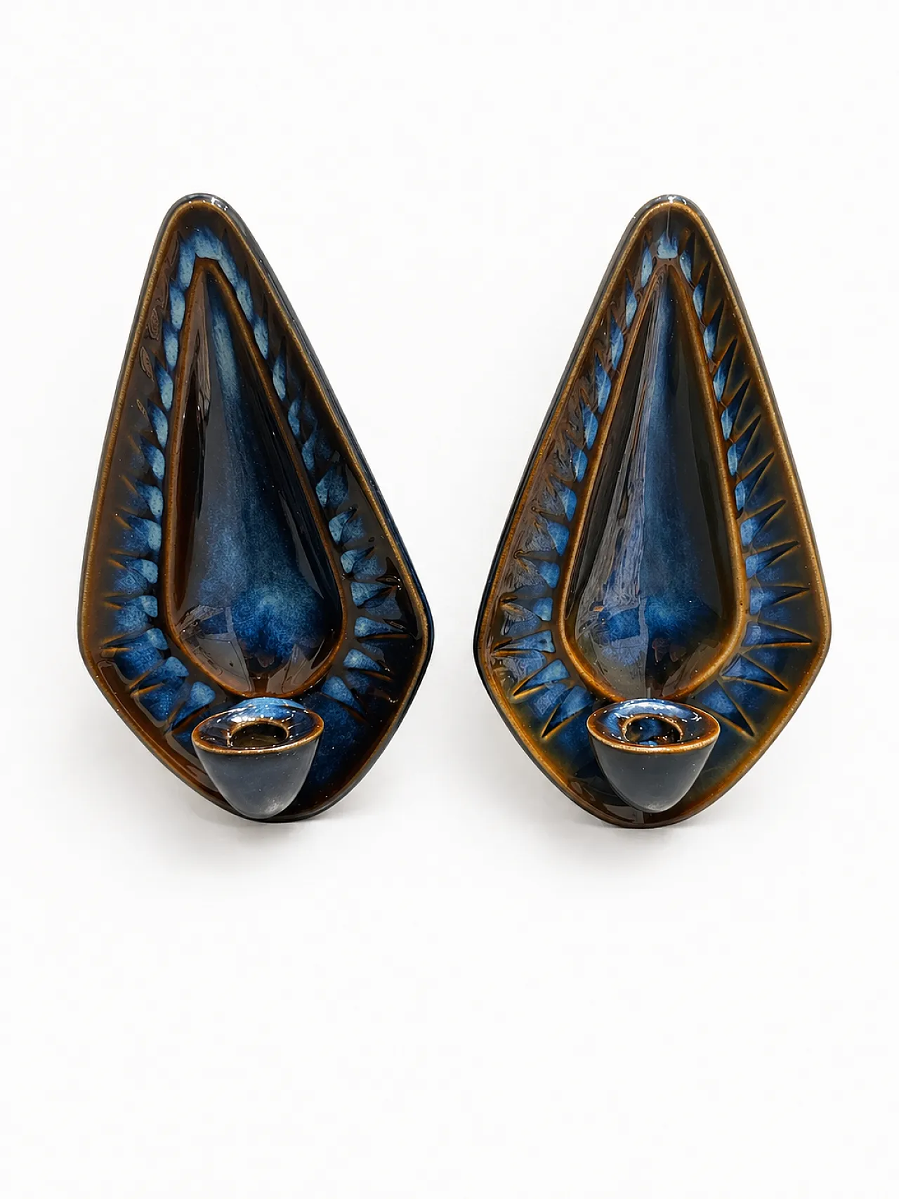 Pair of Sholm candle holders 1