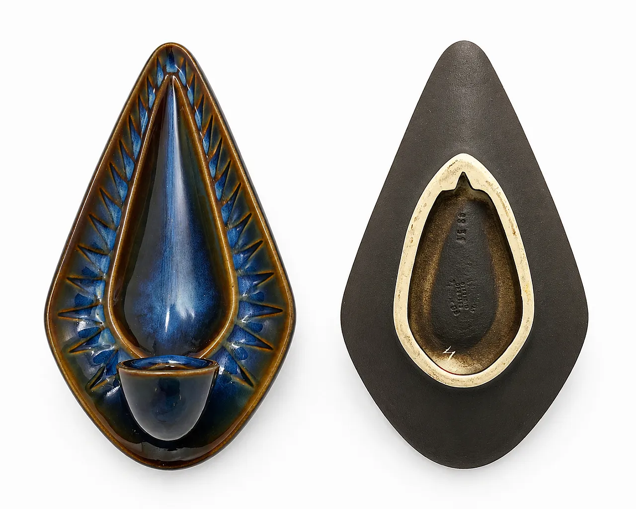 Pair of Sholm candle holders 2