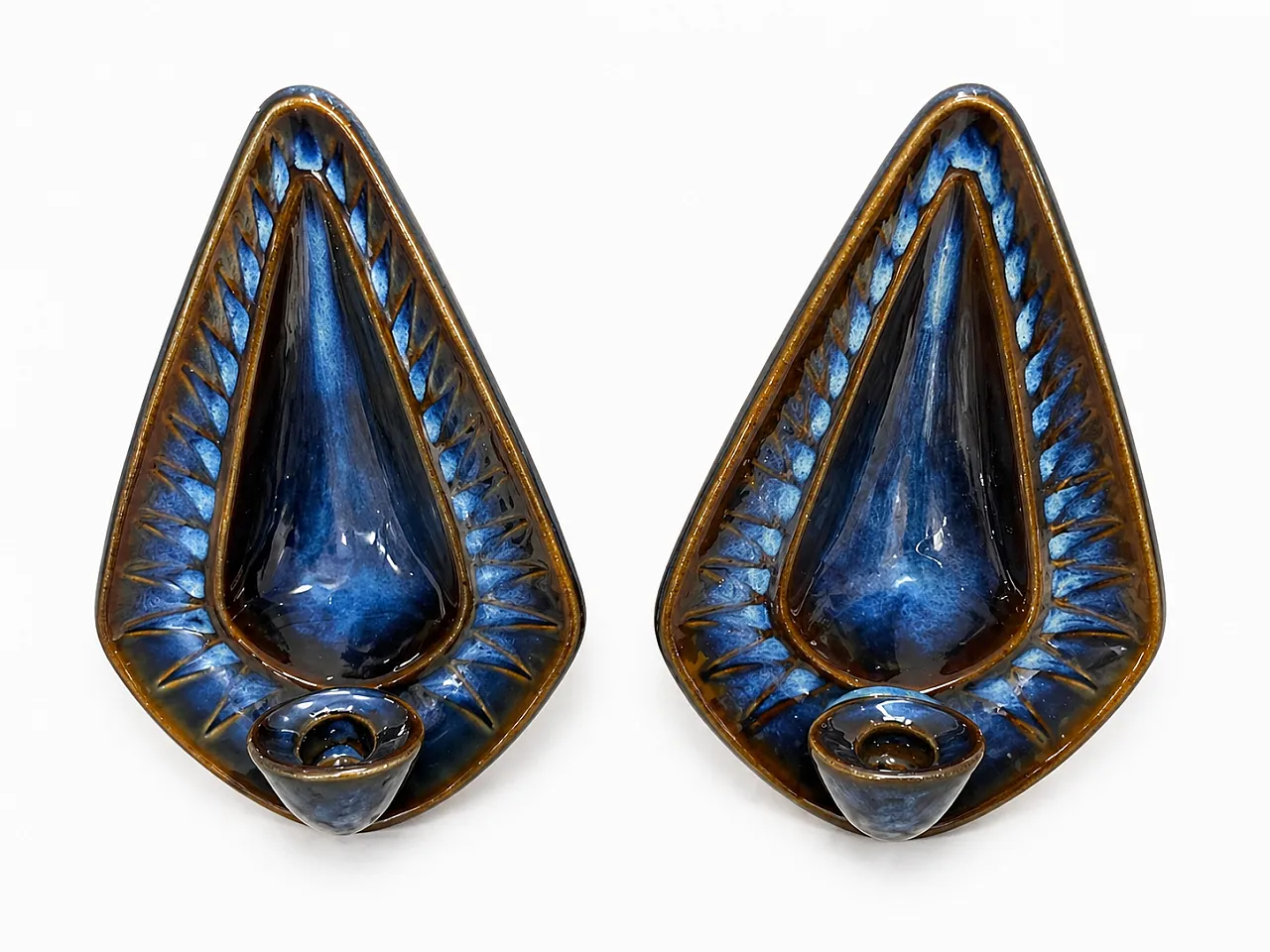Pair of Sholm candle holders 4