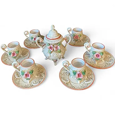 Servizio da caffè di Capodimonte, anni '70