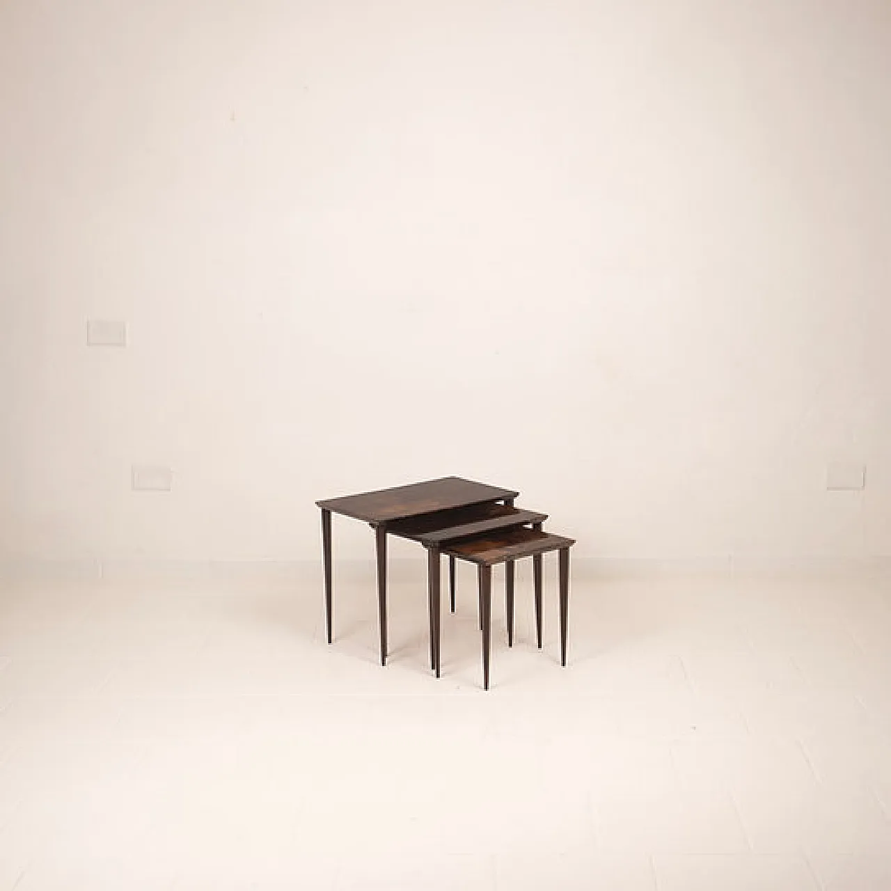 Nesting tables model 764 by Aldo Tura for Tura Milano, 1950s 4